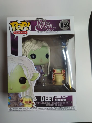 Funko Pop! Television: Dark Crystal  Resistance- Deet W/Baby Nurlock #859