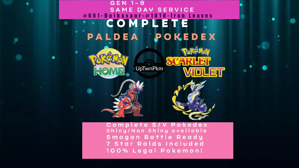 Pokemon Scarlet and Violet are definitely getting Pokemon Home connectivity  next week