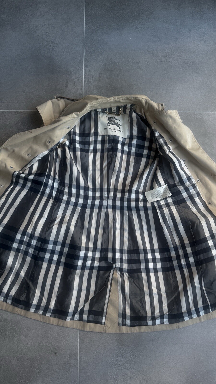 Burberry Prorsum Beige Trench Coat – Rare Runway Lineg image 5