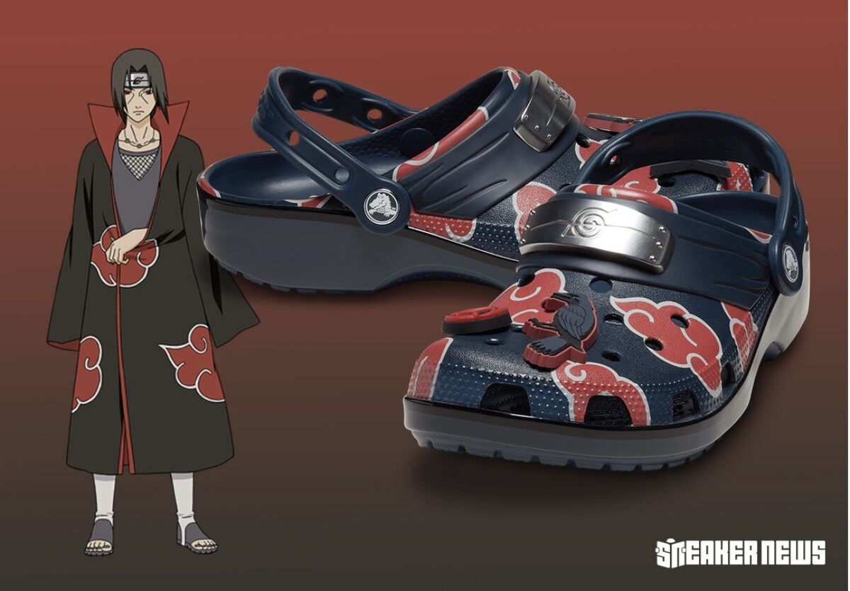Naruto X Crocs Clog Itachi Uchiha Size US M9W11 | eBay Naruto X Crocs Clog Itachi Uchiha Size US M9W11 | eBay