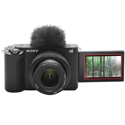 Sony ZV-E1 Mirrorless Camera with 28-60mm Lens (Black) ILCZVE1L/B