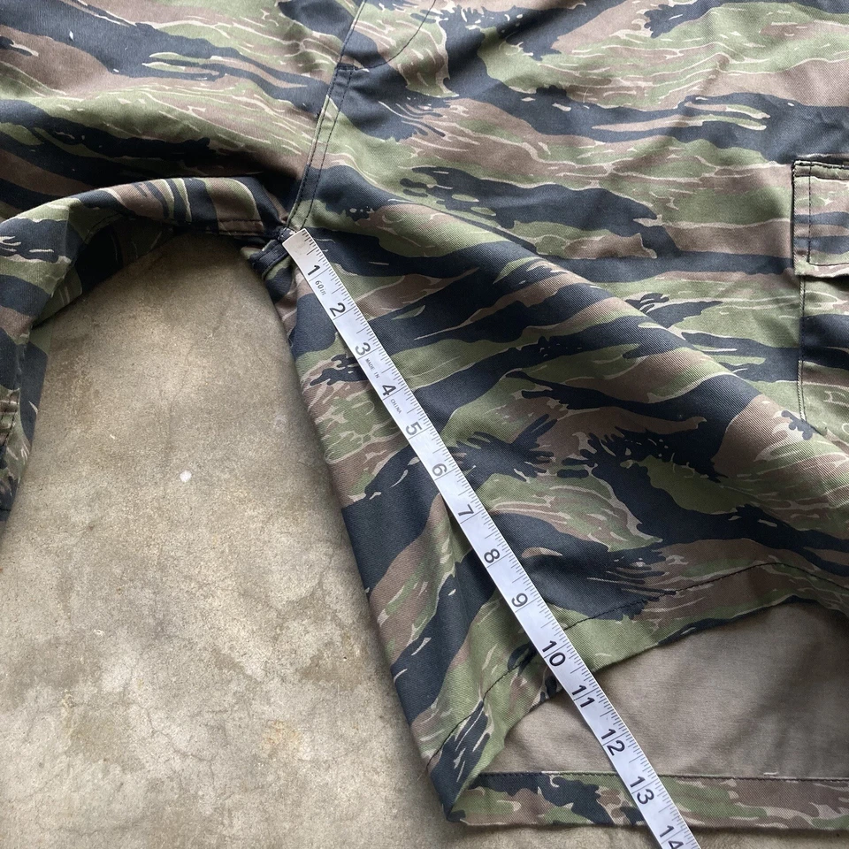 Pantalones Cortos BDU Vintage Tiger Stripe 3XL XXXL Ejército Grunge Exterior Carga Rothco Foto 4 de 4