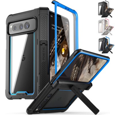 For Google Pixel Fold 5G Case Poetic Built-in Screen Shockproof Bumper Cover