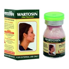 Wartosin Herbal Wart Remover Skin Tag Marks Spots Removal 3 ml