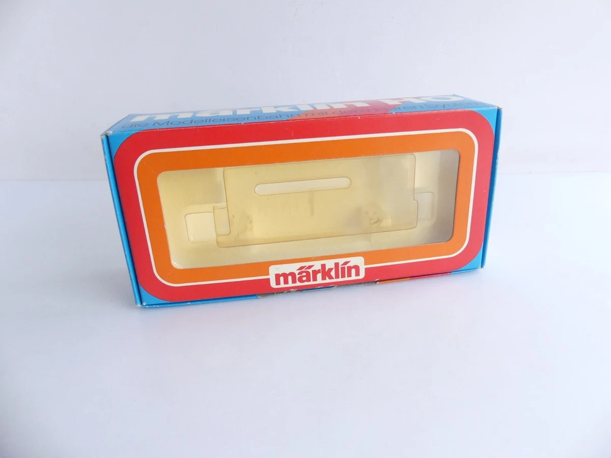 MARKLIN Ech I Réf 5808 BOITE VIDE pour Fourgon à Bagages DB avec câle/notice
