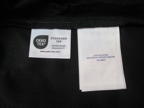 LANDS END schwarze Schuluniform Chino über Knie Kastenfaltenrock Mädchen 14 NEU - Bild 6 von 7