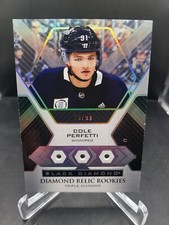 Cole Perfetti Rookie Relic / 99 2020-21 Black Diamond Jets