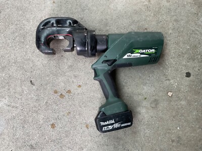 Greenlee Gator EK1240L 12-Ton Ind. Battery Crimping Tool