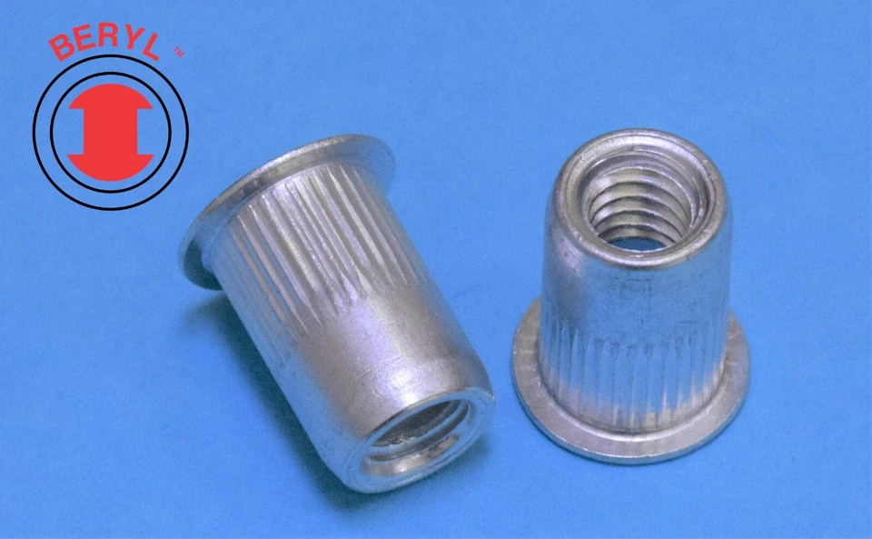 TOP QUALITY TSBS420, LFK Aluminum Rivet Nut Rivnut Insert Nutsert - 1/4-20 - 25 pcs