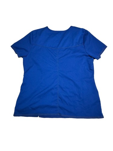 Exfoliantes Dickies para mujer XL 3 bolsillos trabillas para el hombro azul cuello en V DK804 - Imagen 6 de 10