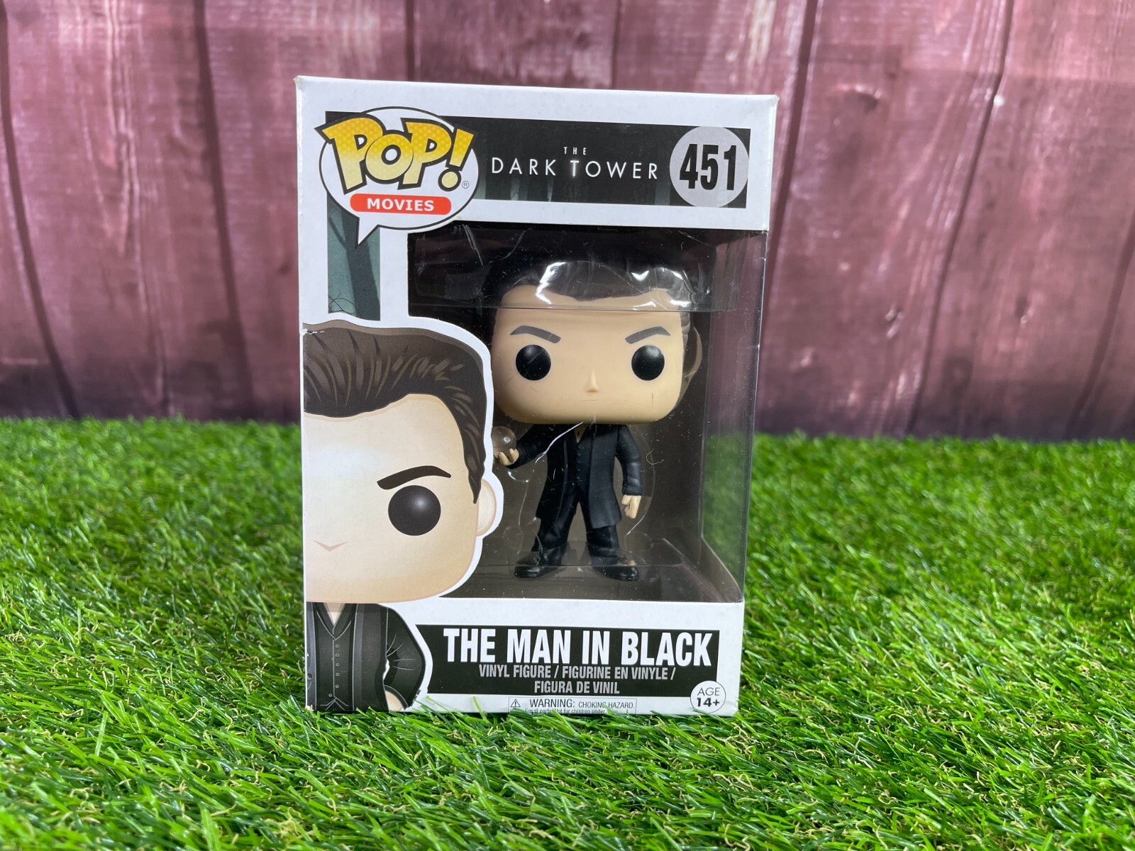 Funko Pop! Movies: The Dark Tower - Man In Black #451 Vinyl Figure Figurine 2017