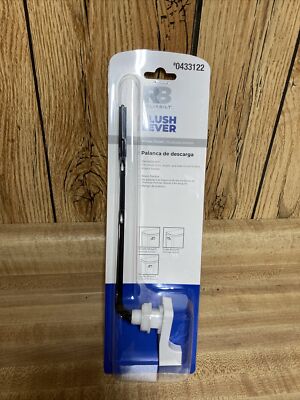 Reliabilt Flush Lever Bendable Arm White Finish 0433122 New