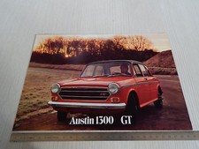 BROCHURE ORIGINALE AUSTIN 1300 GT IN ITALIANO DEPLIANT