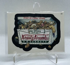 2005 Topps Wacky Packages Series 2 Krusty Krumbs Doughnuts #20