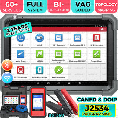 2026 LAUNCH X431 PRO3S+ ELITE PRO5 Car Diagnostic Tool J2534 Programming Coding