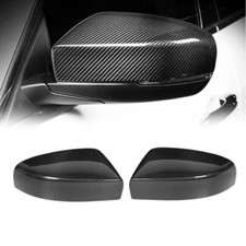 Carbon Fiber Car Side View Mirror Caps For Maserati Quattroporte Ghibli 2017-23 Carbon Fiber Car Side View Mirror Caps For Maserati Quattroporte Ghibli 2017-23