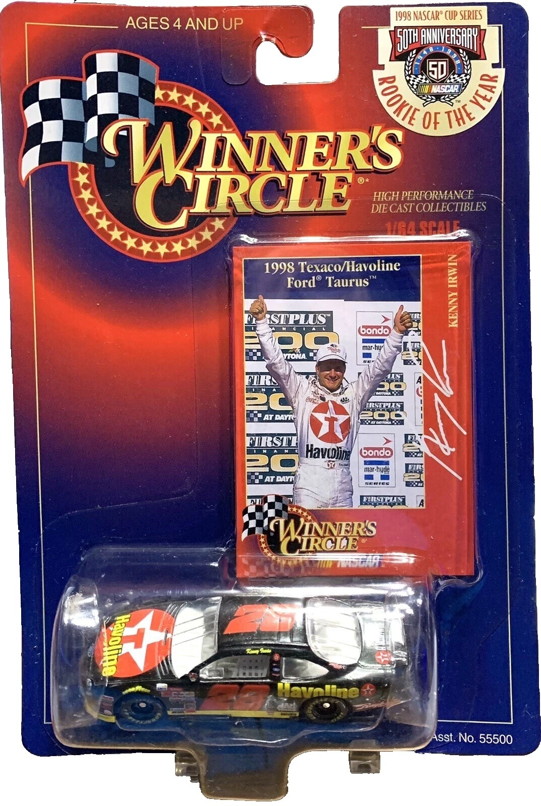 Ford Diecast Racing Cars 1:64 Scale 1998 Vehicle Year