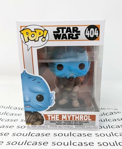 New Funko Pop! Star Wars The Mandalorian Mythrol Pop 404 With Pop Protector