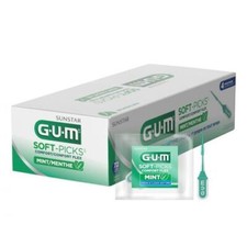 GUM Soft-Picks Comfort Flex, Mint, 4 per Pack, 72/Pk. Gentle, easy-to-use