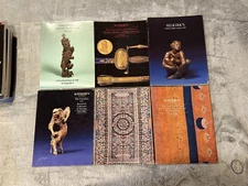 SOTHEBY'S AUCTION CATALOG LOT OF 6 - 1988 1991 1992 1995 RUGS CARPETS MILITARIA