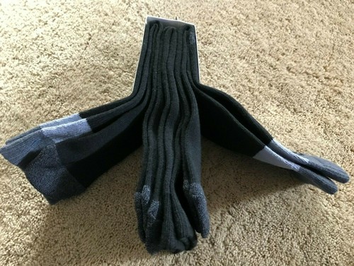 Adidas Mens Cushioned Aeroready Crew Socks Grey Grey 3 Pr Sz 6-12 Large - Picture 3 of 5