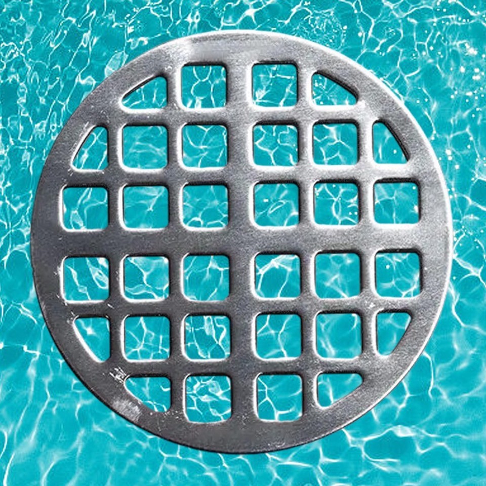 Metal Grille Screen for Pool Skimmers Protects Equipment from Clogs and ...