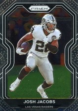 2020 PANINI PRIZM #130 JOSH JACOBS LAS VEGAS RAIDERS FOOTBALL PACKERS
