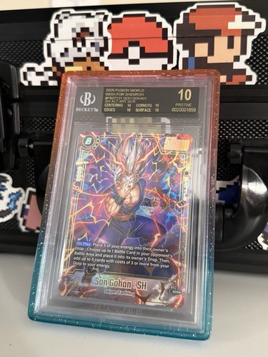 Son Gohan : Sh Alt Art Scr FB07-121 Dragon Ball Fusion World BGS Black Label 10