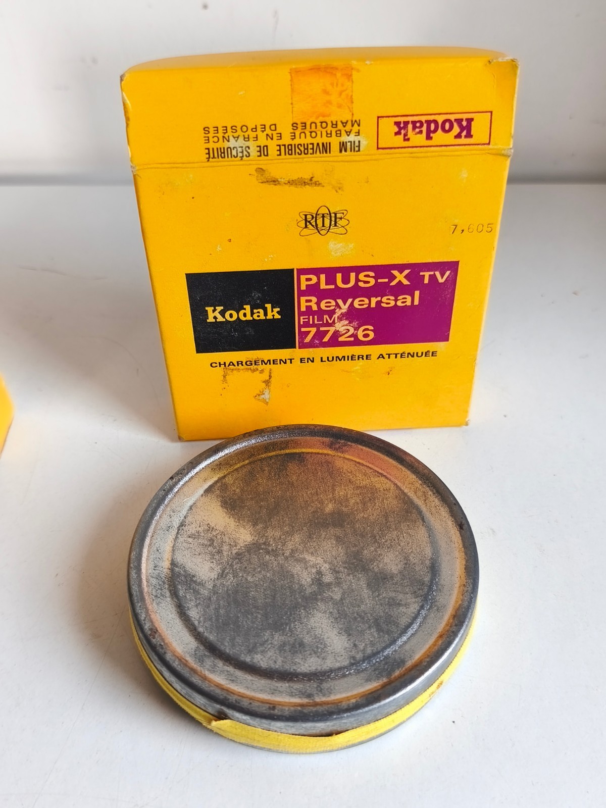 Kodak PLUS-X 7726 pellicule cinéma 16mm vintage pour caméra argentique