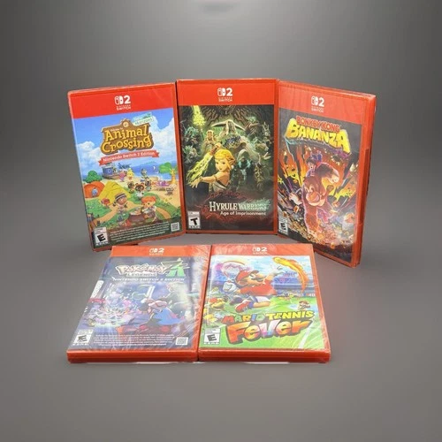 Mario Tennis Hyrule  Donkey Kong Pokemon Animal Nintendo Switch 2 | Game Lot New