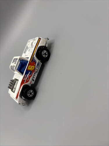 Hot Wheels 1973 Baja Bruiser Blackwall Champion White Truck Mattel -Blackwall