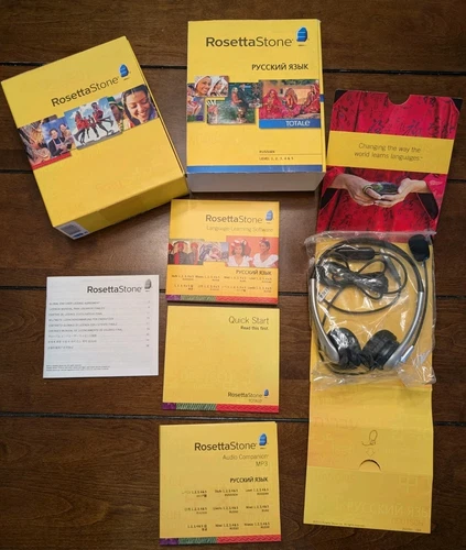 Rosetta Stone  Russian Version 4 Levels 1,2,3,4,5 for Mac, Windows