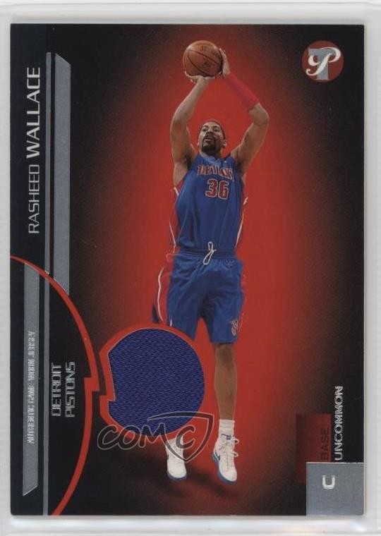 2005-06 Topps Pristine 205/500 Rasheed Wallace #151 2b6