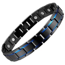 MagEnergy Mens Titanium Magnetic Bracelet 350...