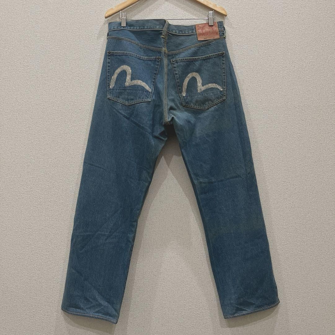 EVISU Evisu Double Knee Rare White Seagull W33 LOT 0001 image 2