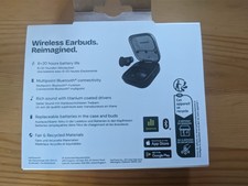 Image of Fairphone Fairbuds True Wireless Bluetooth ANC Earbuds Noise Canceling Black TWS