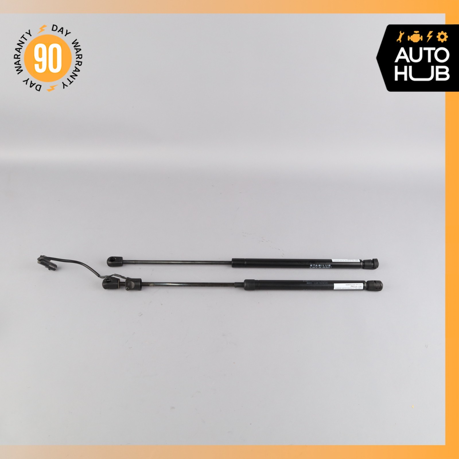 99-09 Rolls Royce Seraph / Arnage Front Hood Shock Strut Set w/ Switch OEM