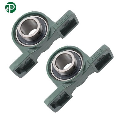 2Pack UCP208-24 1-1/2'' Bore Self Aligning 2 Bolt Solid Base Pillow Block Bearing