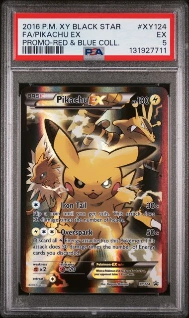 Pikachu Pokémon TCG XY Individual Collectible Card Game Cards in