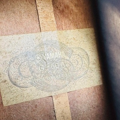 YAMAHA G-60A Acoustic Guitar Natural Used | eBay