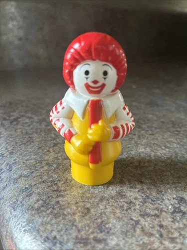 Vintage 1989 Fisher Price Little People  McDonalds RONALD McDonald RARE
