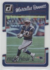 2016 Donruss Press Proof Silver Die-Cut 14/75 Martellus Bennett #179 l8x