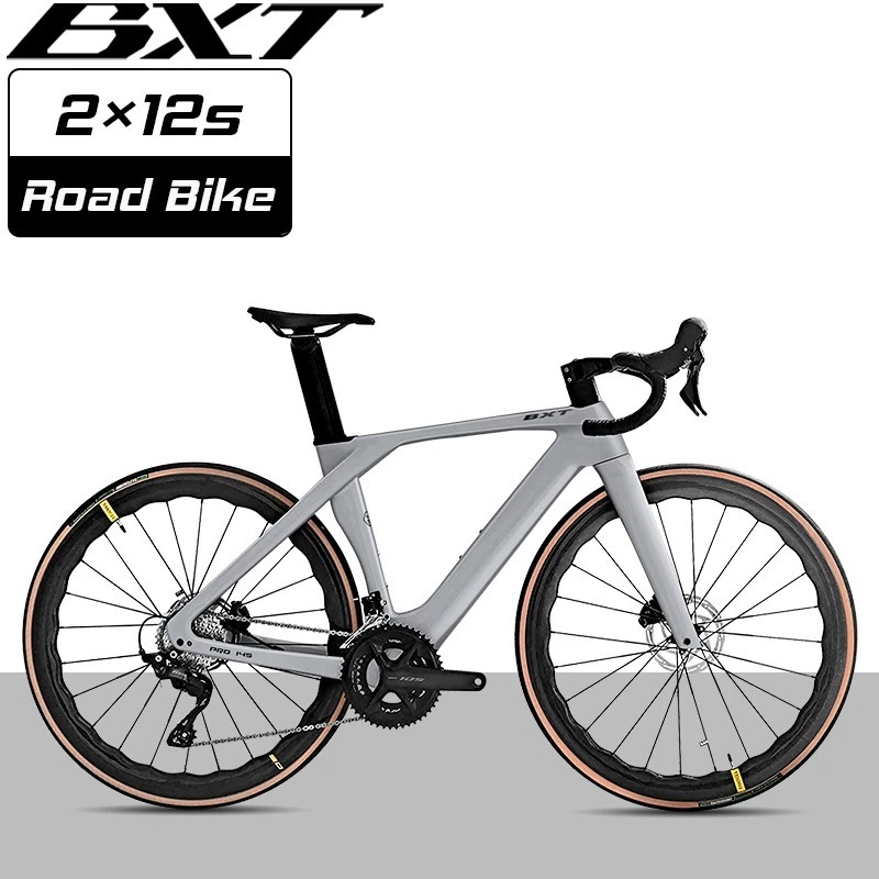 BXT 24-Gänge Carbon Rennrad SHIMANO R7120 Hydraulische Scheiben Road Bike 700*25 - Bild 3 von 4