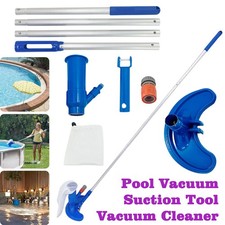 Pool Vacuum Suction Tool Pool Vacuum Cleaner Water Pressure Powered for Fountain