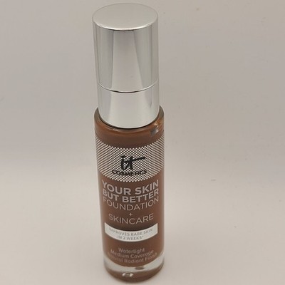 It Cosmetics Your Skin But Better Foundation + Skincare - Deep Warm 60