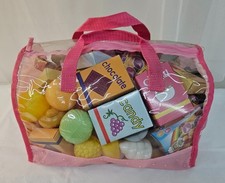 GI-GO Toys 100 Piece Grocery Food Item Toys Pretend Play Toys w Bag
