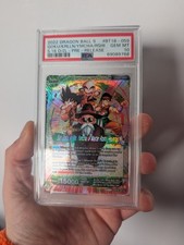 Son Goku, Krillin, Yamcha & Master Roshi, Reunited PSA 10 Dragonball Super TCG