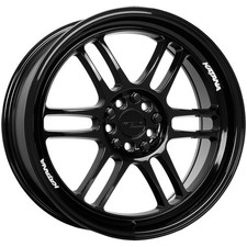 Katana Racing Kr02 17x7.5 5x1005x4.5 40mm Gloss Black Wheel Rim 17 Inch