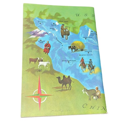 American Geographical Society Around World Program Italy Mexico 1966 67 Lot of 4 - Picture 13 of 14