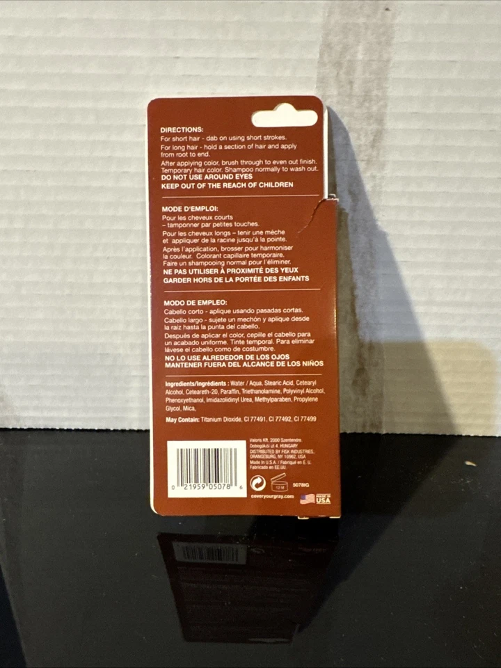 Cubre tu varita de cepillo gris - marrón medio (lote de 3) Foto 3 de 4